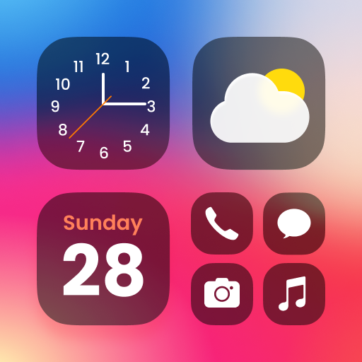 Цветные виджеты iOS — iWidgets logo